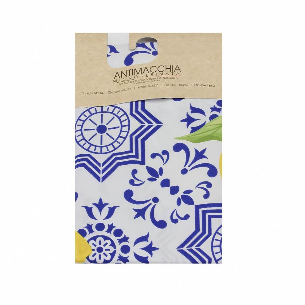 Tovaglia Stampato Biancheria Amalfi Tov Mae - evabiancheria